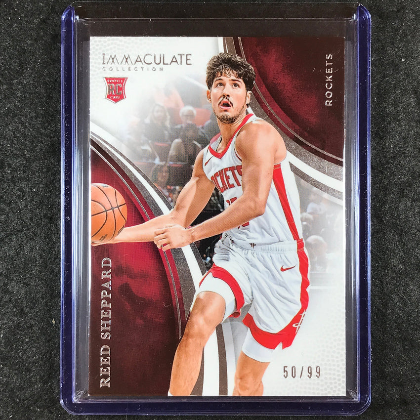 2024-25 Immaculate REED SHEPPARD Rookie Action Base 50/99 #81