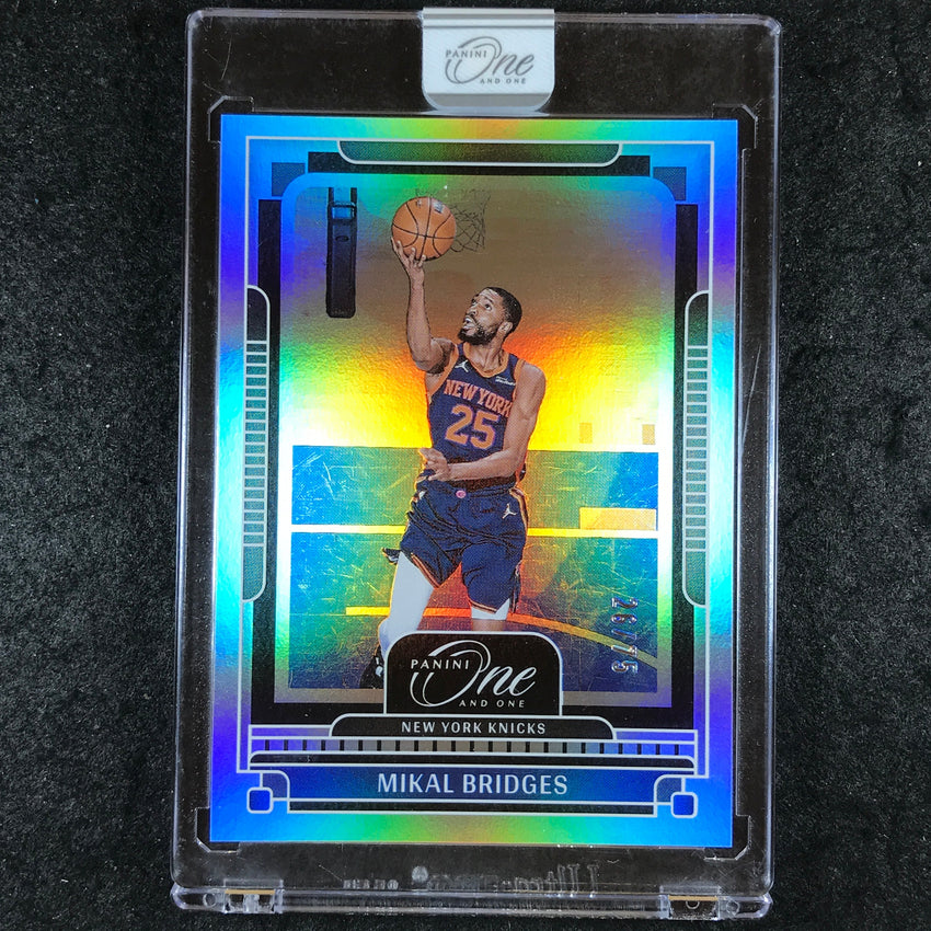 2024-25 One and One MIKAL BRIDGES Base Silver 26/75 #42
