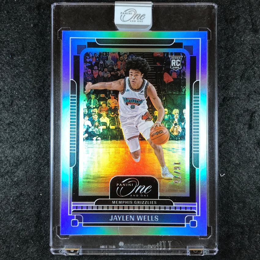 2024-25 One and One JAYLEN WELLS Rookie Base Silver 16/75 #101