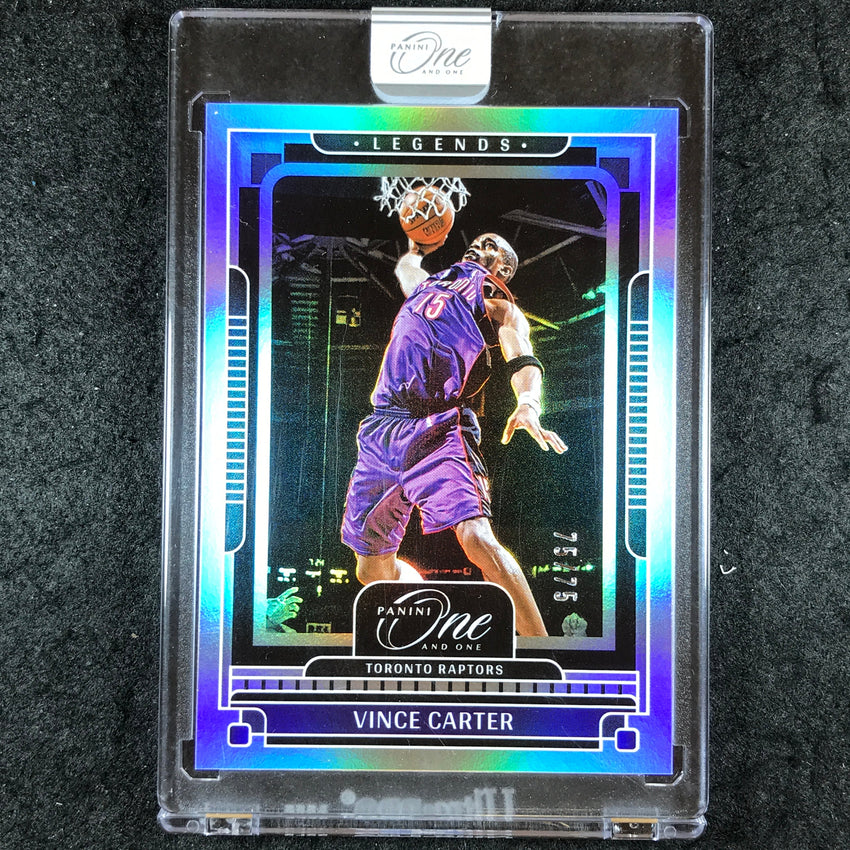 2024-25 One and One VINCE CARTER Legends Base Silver 75/75 #164