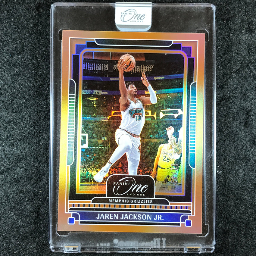 2024-25 One and One JAREN JACKSON JR. Base Orange 31/49 #9