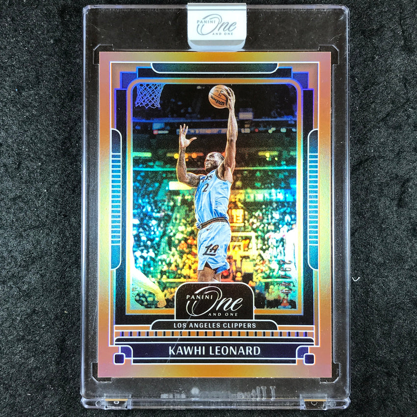 2024-25 One and One KAWHI LEONARD Base Orange 29/49 #75
