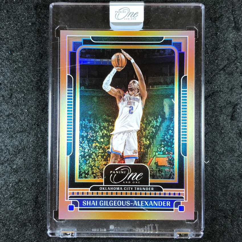 2024-25 One and One SHAI GILGEOUS-ALEXANDER Base Orange 26/49 #82