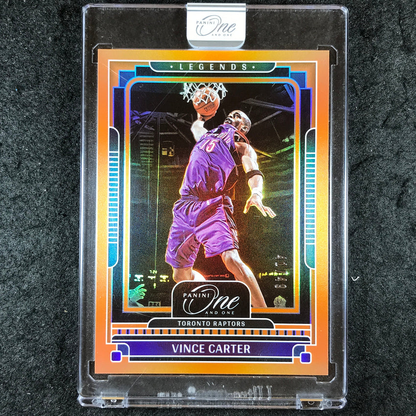 2024-25 One and One VINCE CARTER Legends Base Orange 41/49 #164
