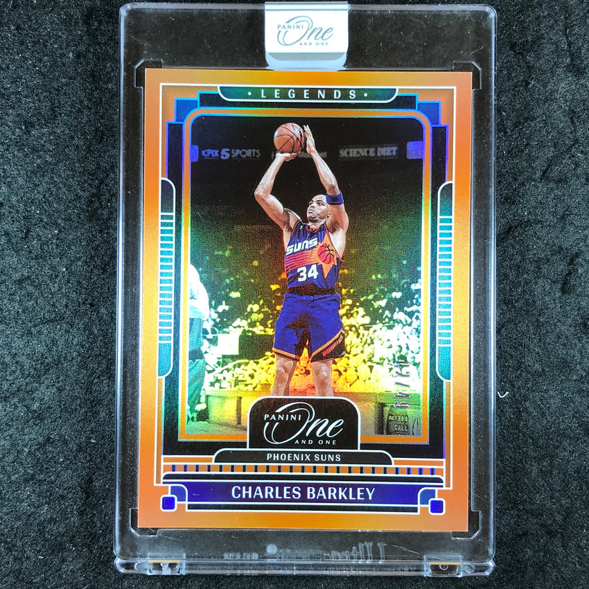 2024-25 One and One CHARLES BARKLEY Legends Base Orange 2/49 #168