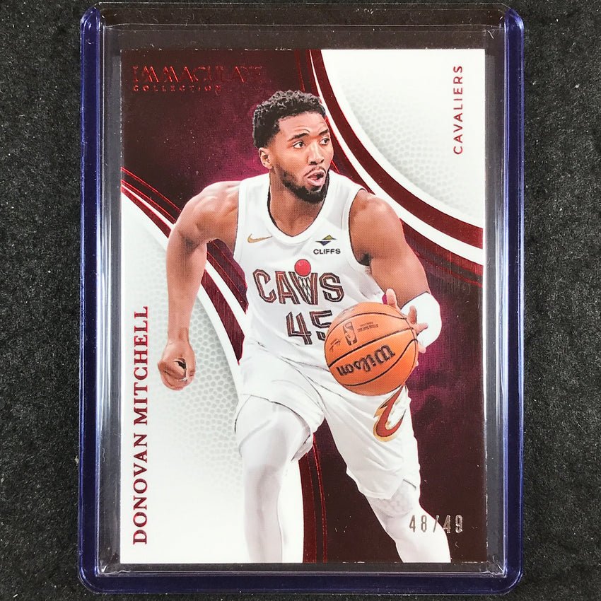2024-25 Immaculate DONOVAN MITCHELL Base Red 48/49 #11