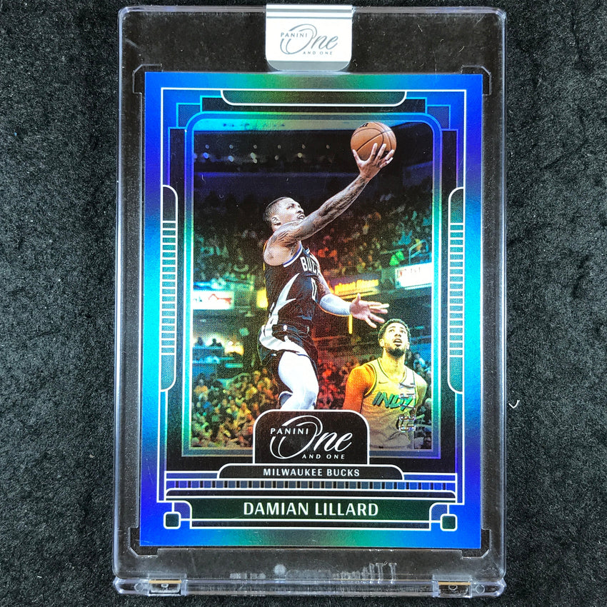 2024-25 One and One DAMIAN LILLARD Base Blue 25/35 #27