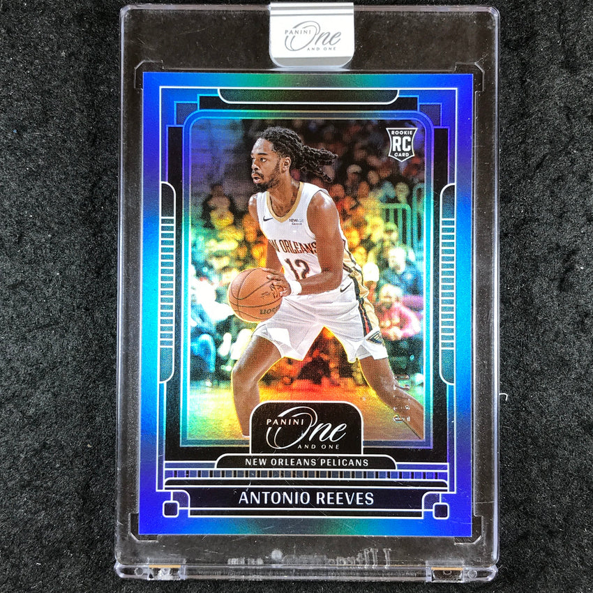 2024-25 One and One ANTONIO REEVES Rookie Base Blue 2/35 #142