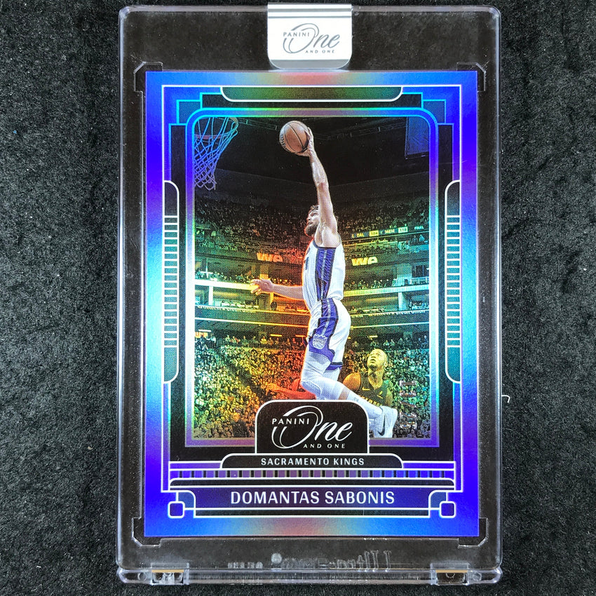 2024-25 One and One DOMANTAS SABONIS Base Purple 13/25 #32