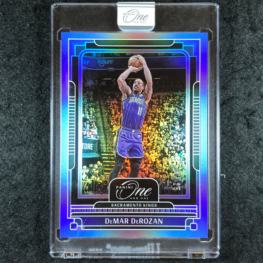 2024-25 One and One DEMAR DEROZAN Base Purple 20/25 #72