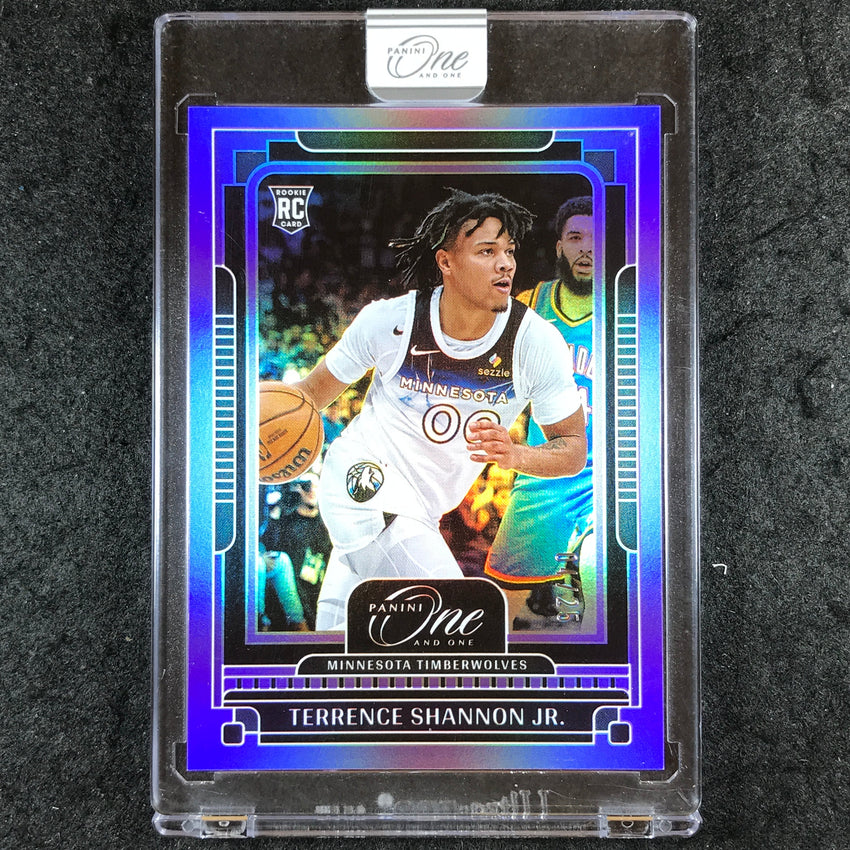 2024-25 One and One TERRENCE SHANNON JR. Rookie Base Purple 4/25 #114