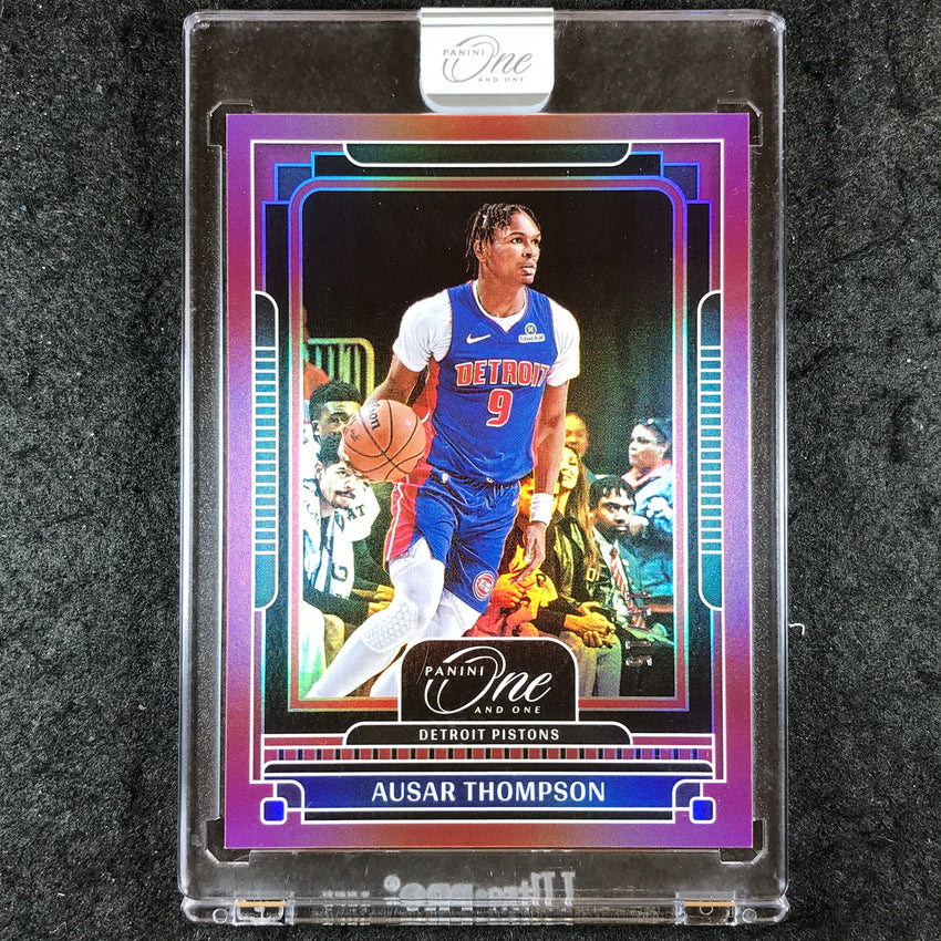 2024-25 One and One AUSAR THOMPSON Base Red 15/15 #36