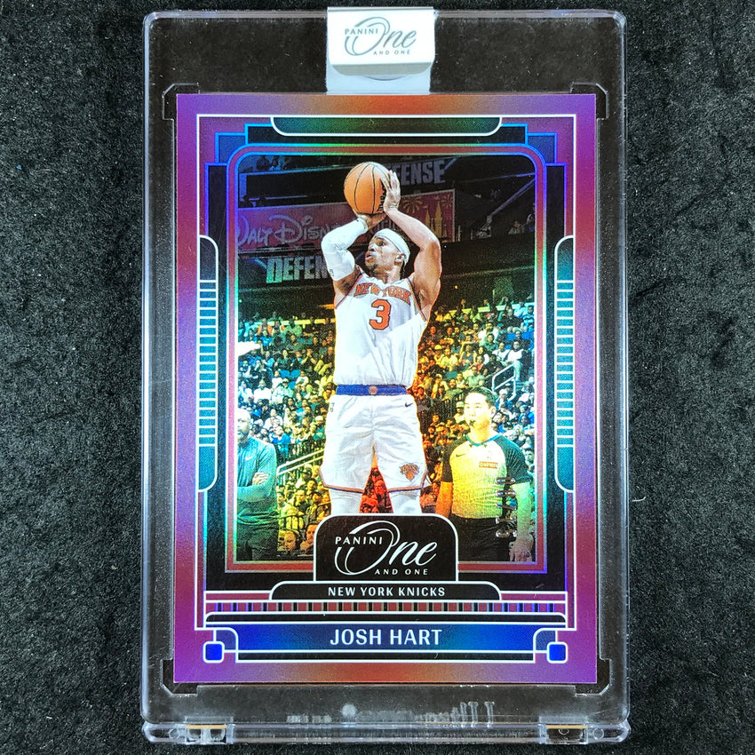 2024-25 One and One JOSH HART Base Red 8/15 #53