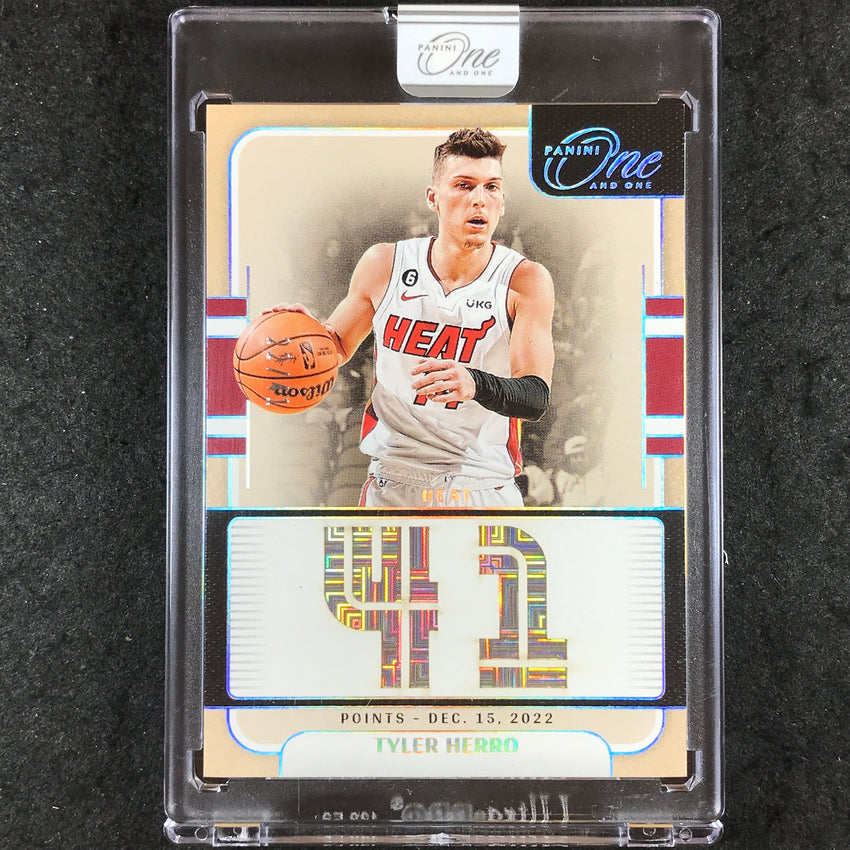 2024-25 One and One TYLER HERRO One and One Stats 22/41 #20