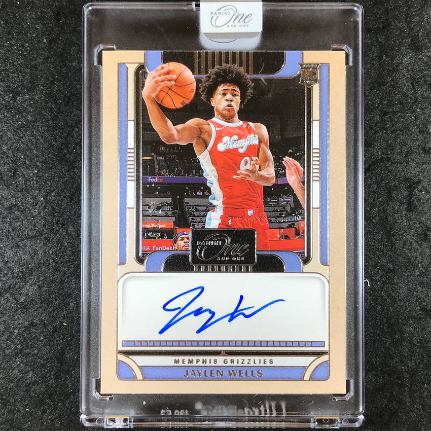 2024-25 One and One JAYLEN WELLS Rookie Autographs 45/99