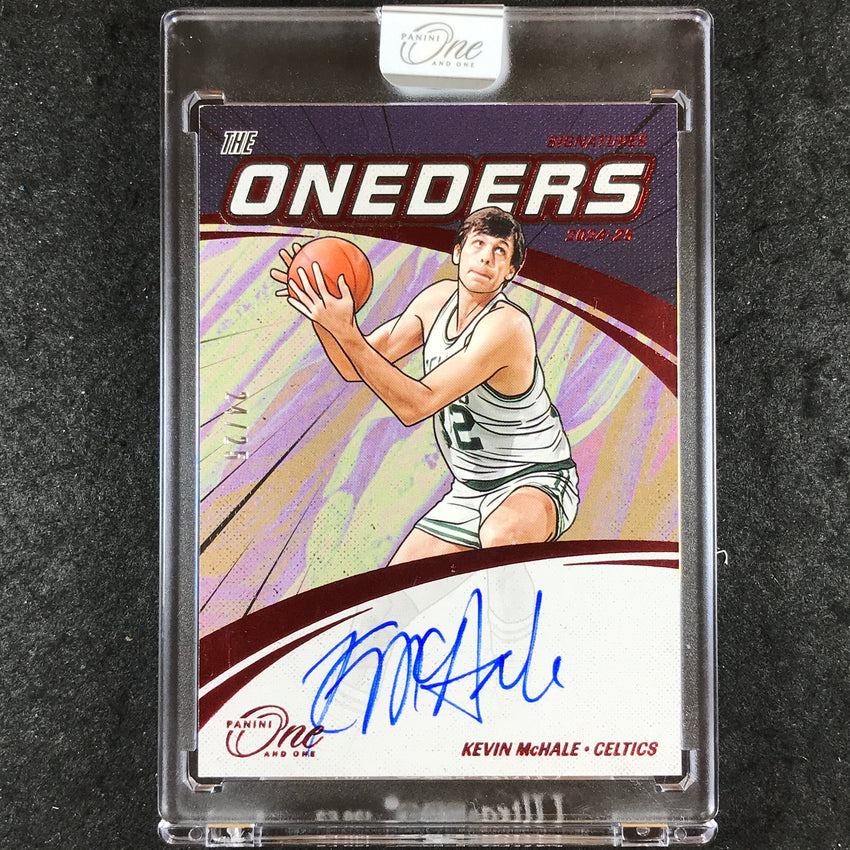 2024-25 One and One KEVIN MCHALE The Oneders Signatures Auto Red 24/25
