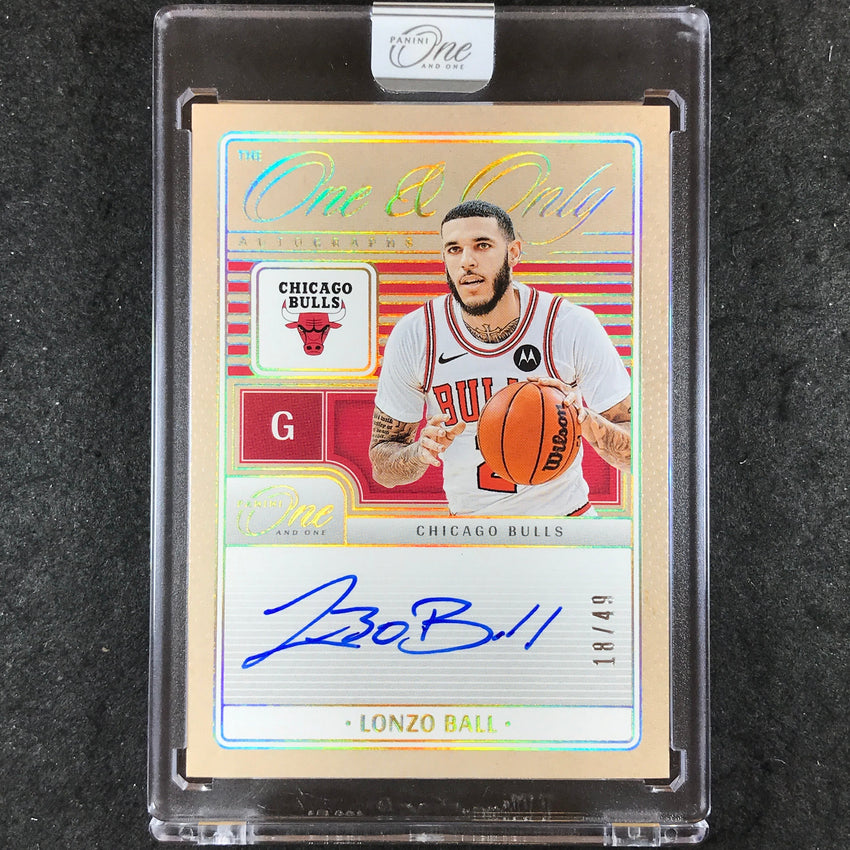 2024-25 One and One LONZO BALL The One and Only Auto 18/49