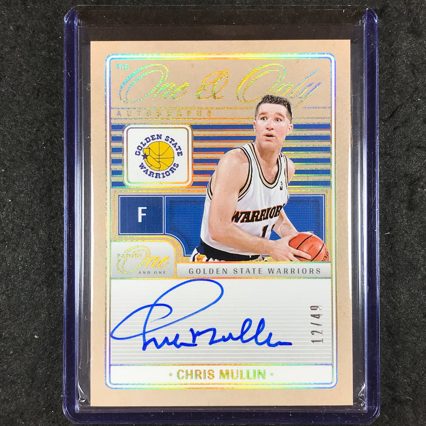 2024-25 One and One CHRIS MULLIN The One and Only Auto 12/49