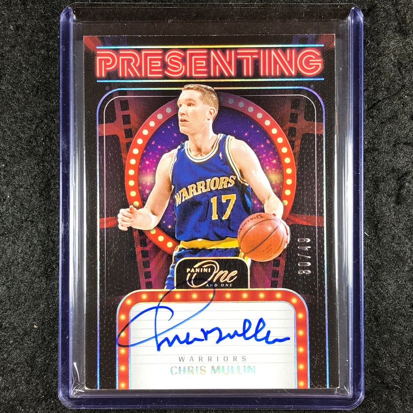 2024-25 One and One CHRIS MULLIN Presenting Auto 30/49