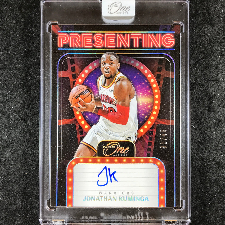2024-25 One and One JONATHAN KUMINGA Presenting Auto 31/49