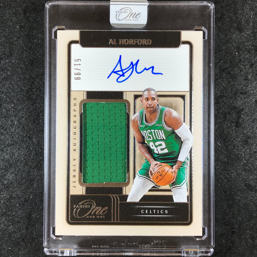 2024-25 One and One AL HORFORD Jersey Autographs 51/99