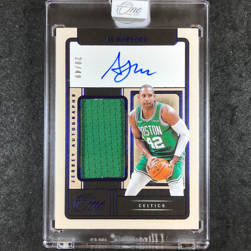2024-25 One and One AL HORFORD Jersey Autographs Blue 20/49