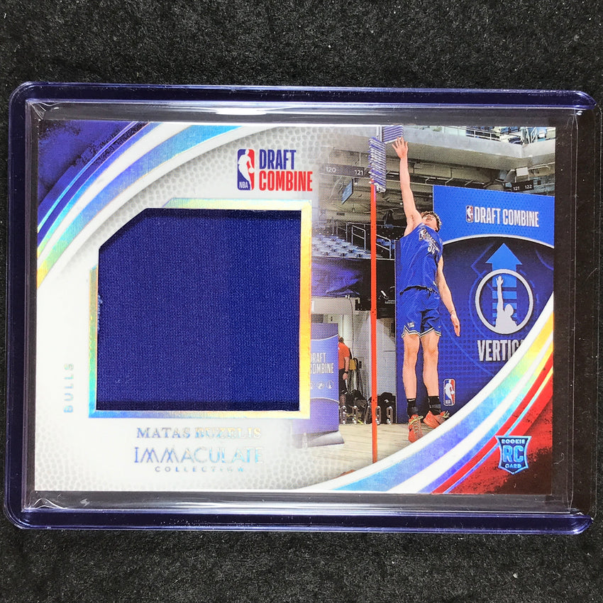 2024-25 Immaculate MATAS BUZELIS Draft Combine Memorabilia Rookie Jersey 69/99