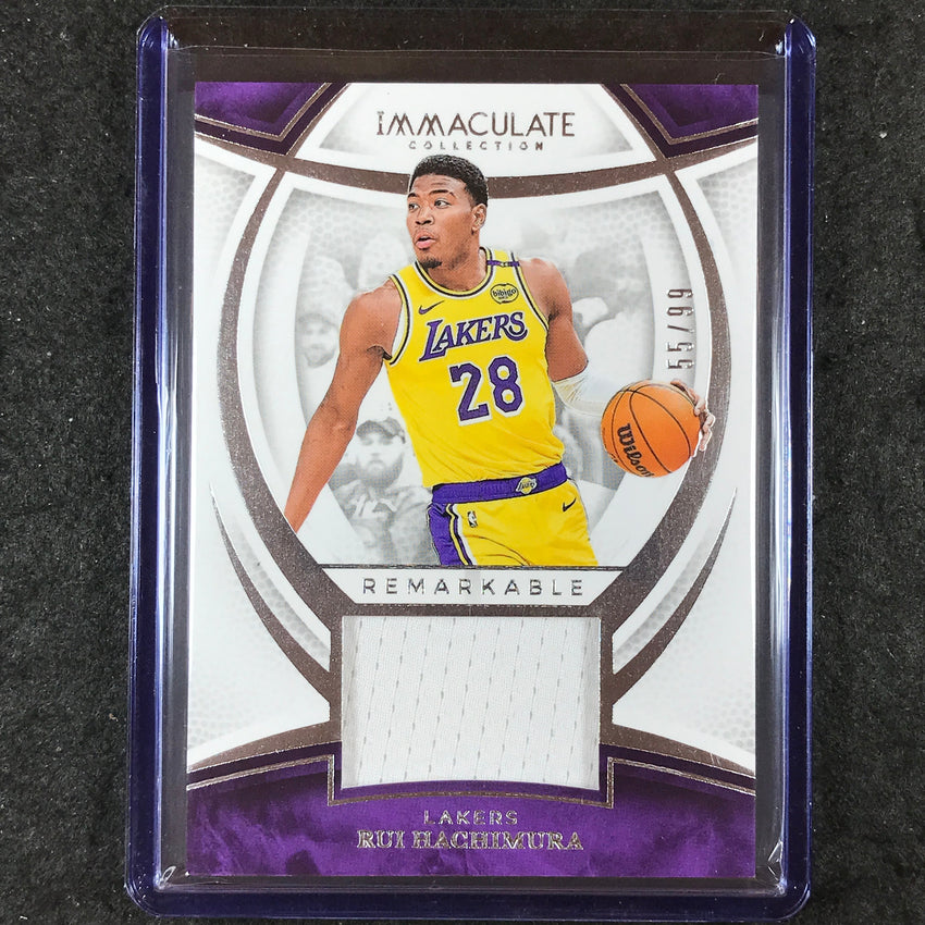 2024-25 Immaculate RUI HACHIMURA Remarkable Jerseys 55/99