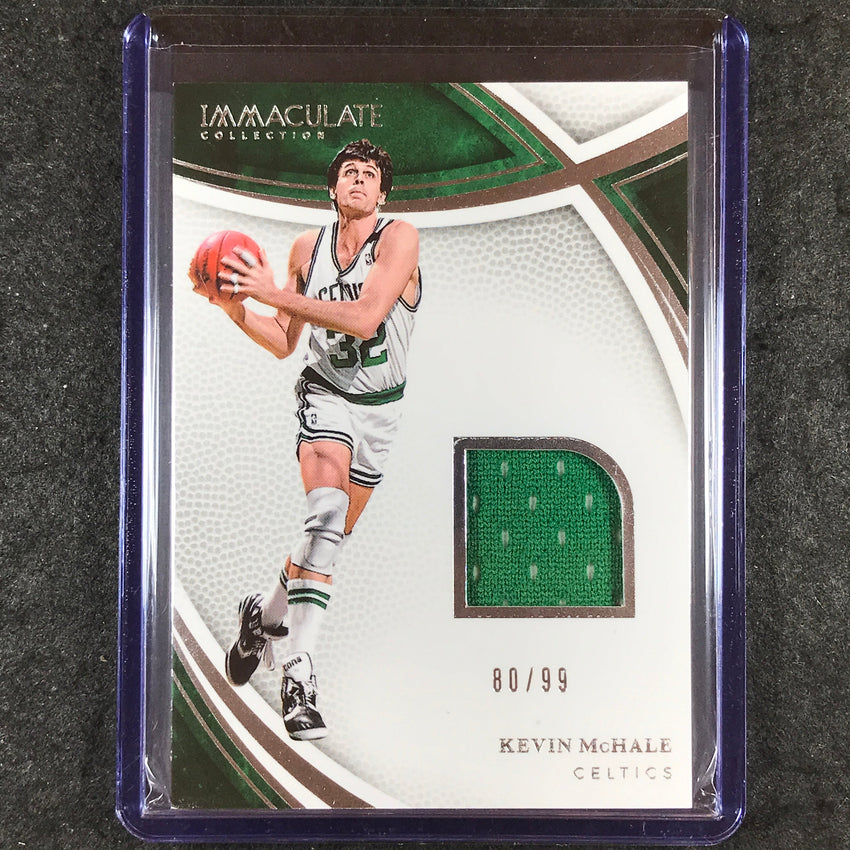 2024-25 Immaculate KEVIN MCHALE Swatches Jersey Relic 80/99