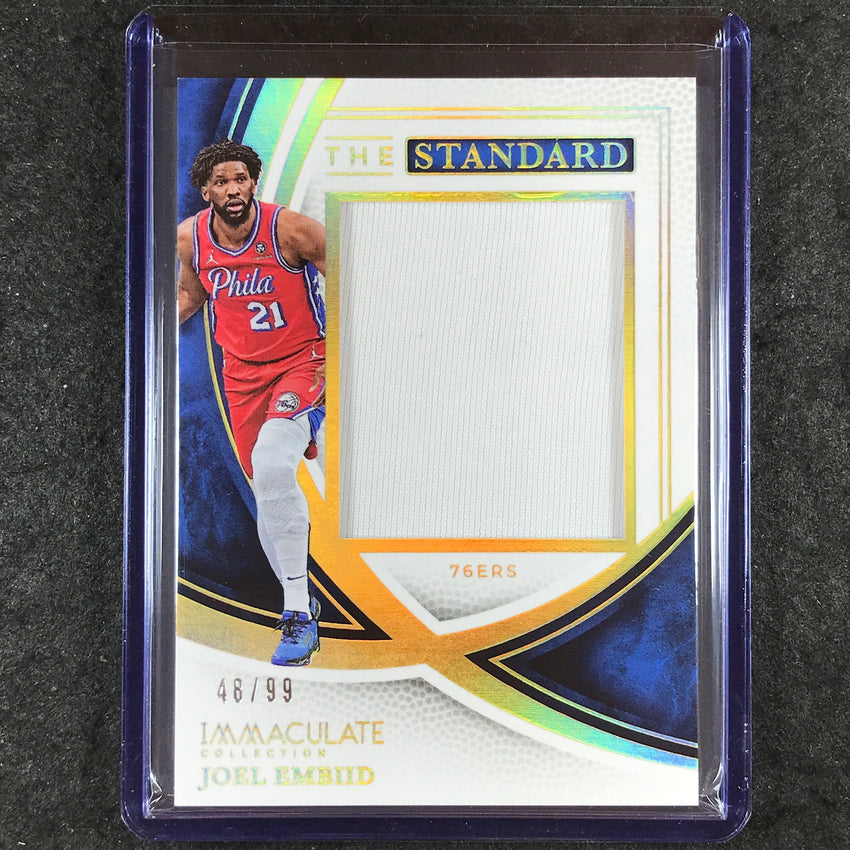 2024-25 Immaculate JOEL EMBIID The Standard Jersey Relic 48/99