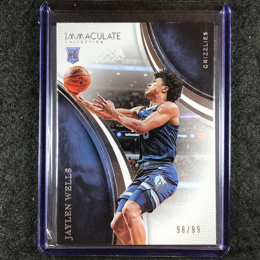 2024-25 Immaculate JAYLEN WELLS Rookie Action Base 98/99 #61