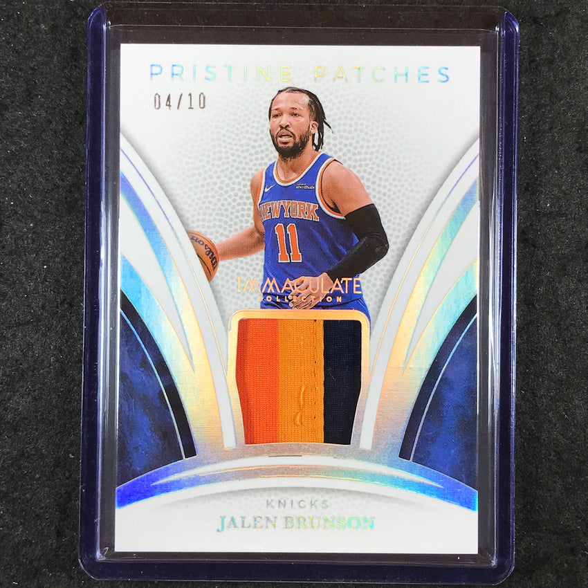 2024-25 Immaculate JALEN BRUNSON Pristine Patches Relic 4/10