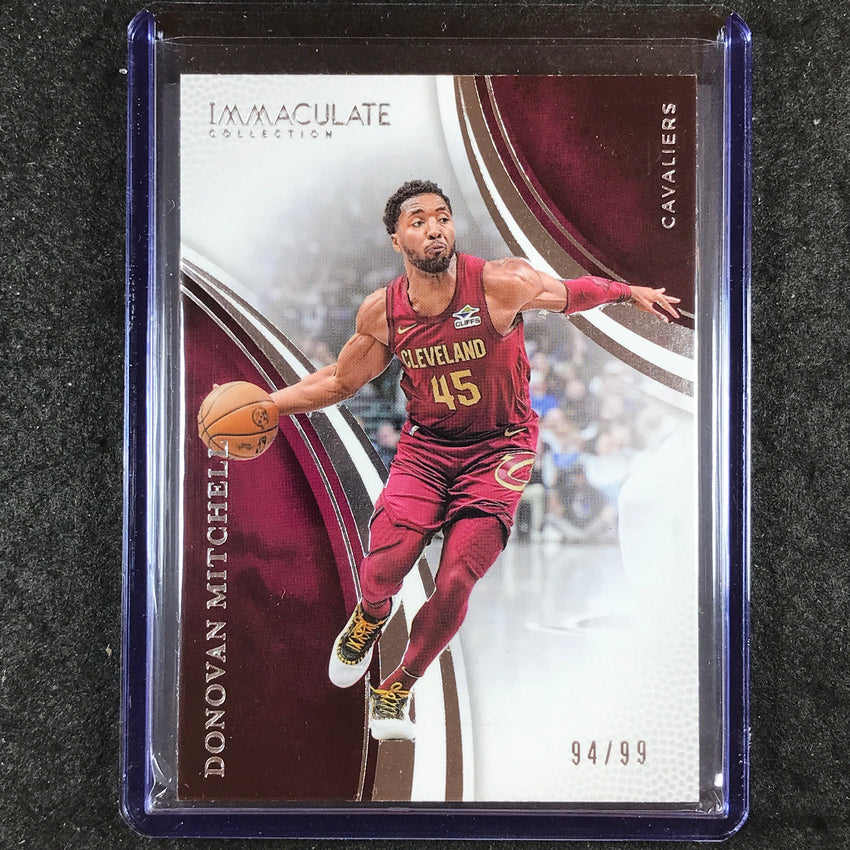 2024-25 Immaculate DONOVAN MITCHELL Action Base 94/99 #70