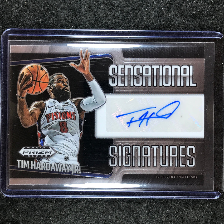 2024-25 Prizm Black TIM HARDAWAY JR. Sensational Signatures Auto Base #THJ