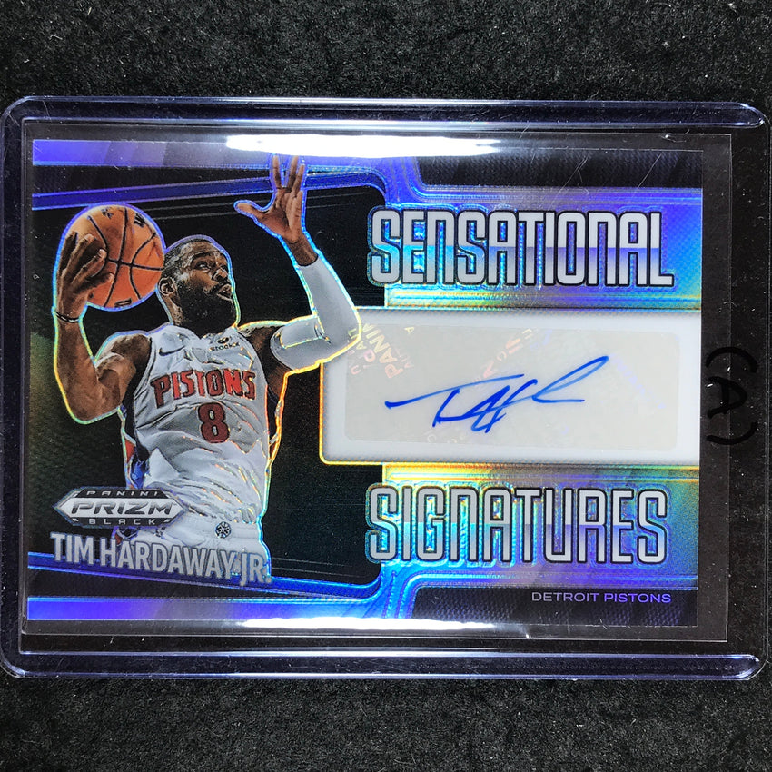 2024-25 Prizm Black TIM HARDAWAY JR. Sensational Signatures Auto Silver #THJ (A)