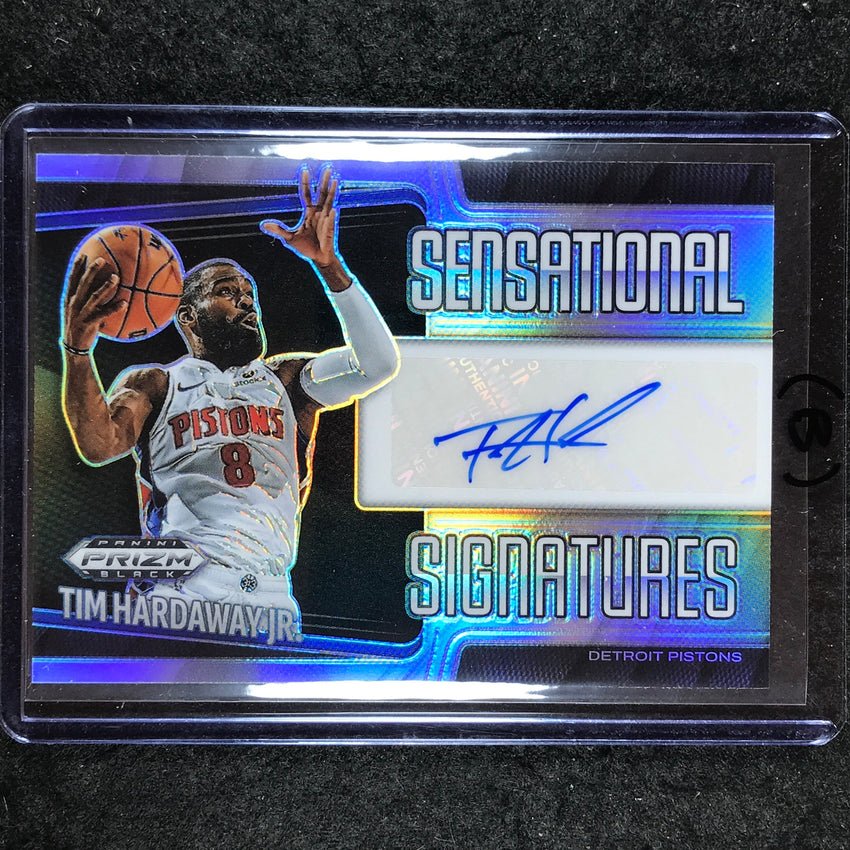 2024-25 Prizm Black TIM HARDAWAY JR. Sensational Signatures Auto Silver #THJ (B)