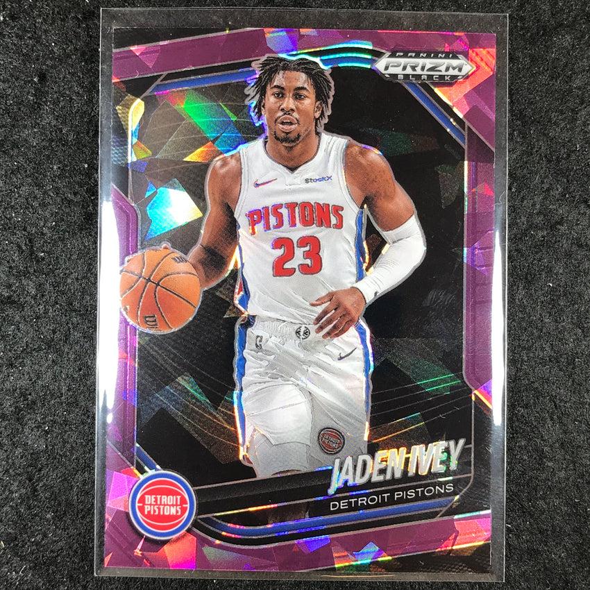 2024-25 Prizm Black JADEN IVEY Base Purple Ice /149 #69