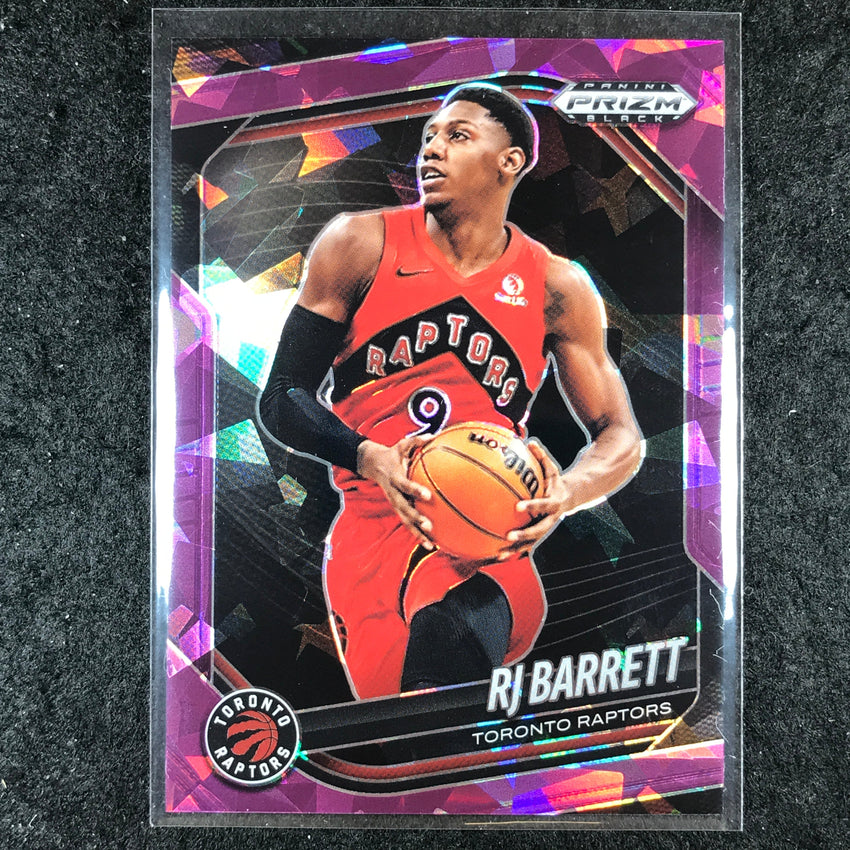 2024-25 Prizm Black RJ BARRETT Base Purple Ice /149 #73