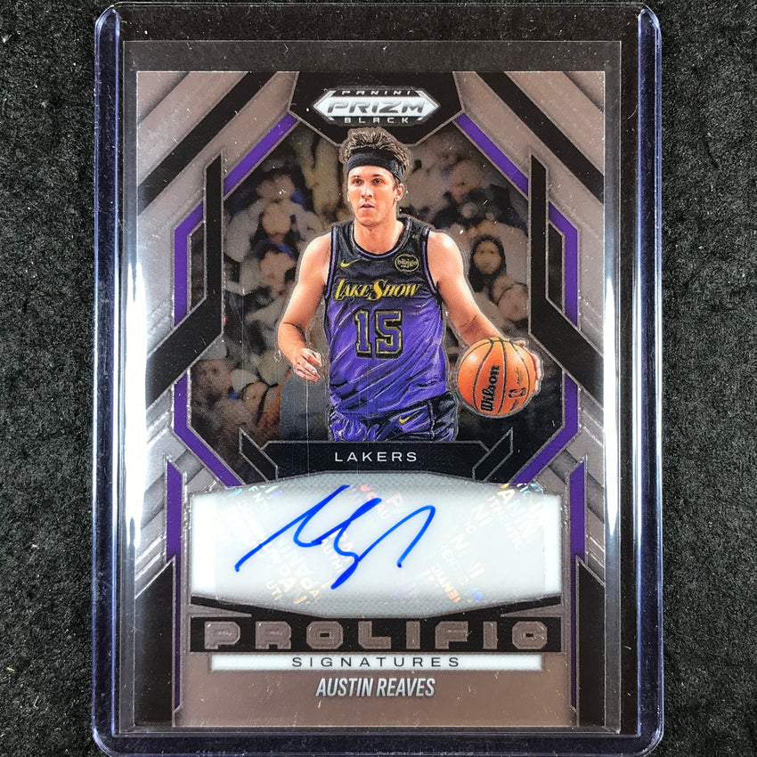 2024-25 Prizm Black AUSTIN REAVES Prolific Signatures Auto Base #AUS