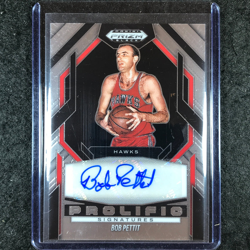 2024-25 Prizm Black BOB PETTIT Prolific Signatures Auto Base #BOB
