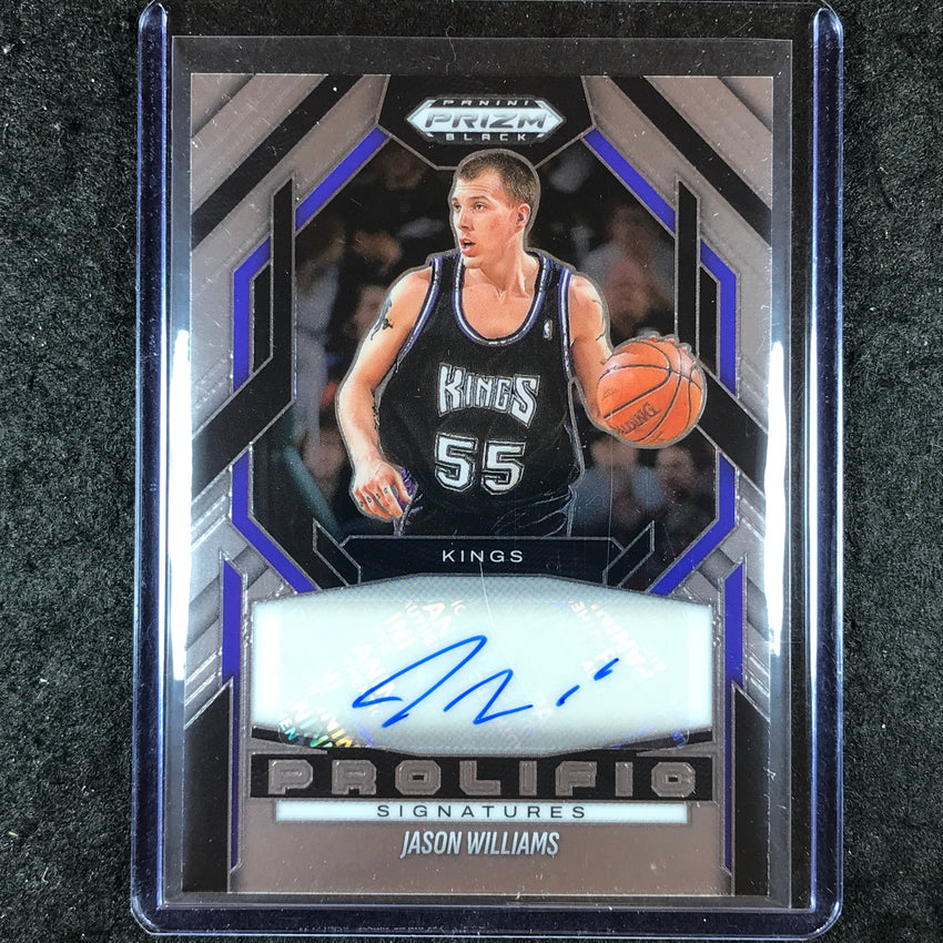 2024-25 Prizm Black JASON WILLIAMS Prolific Signatures Auto Base #WIL