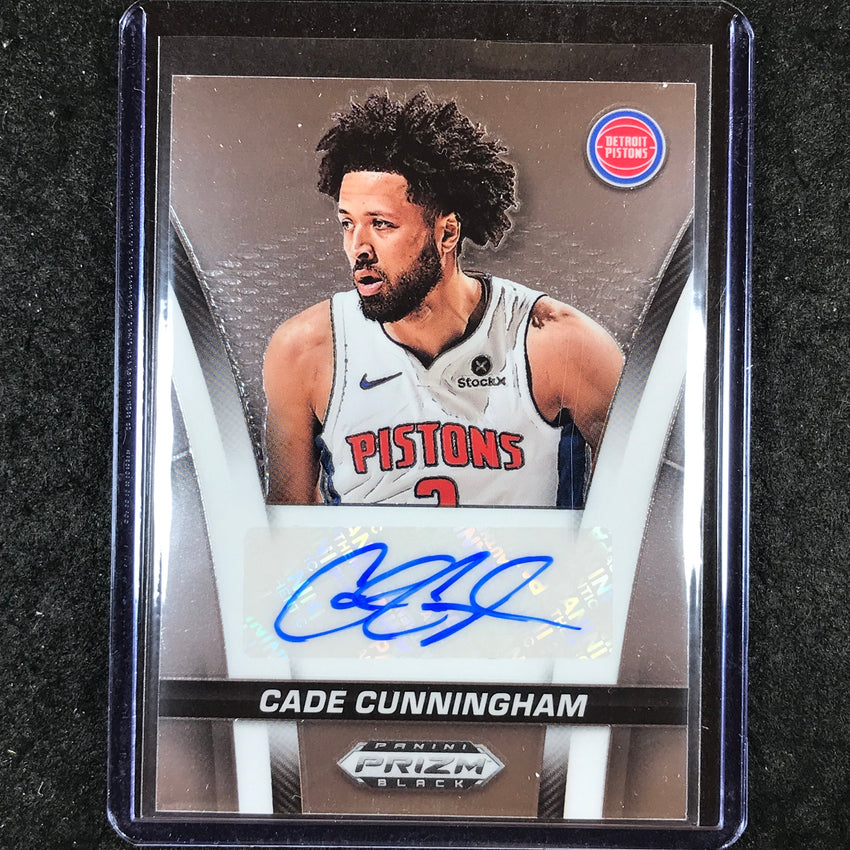 2024-25 Prizm Black CADE CUNNINGHAM Flashback Auto Base #CAD
