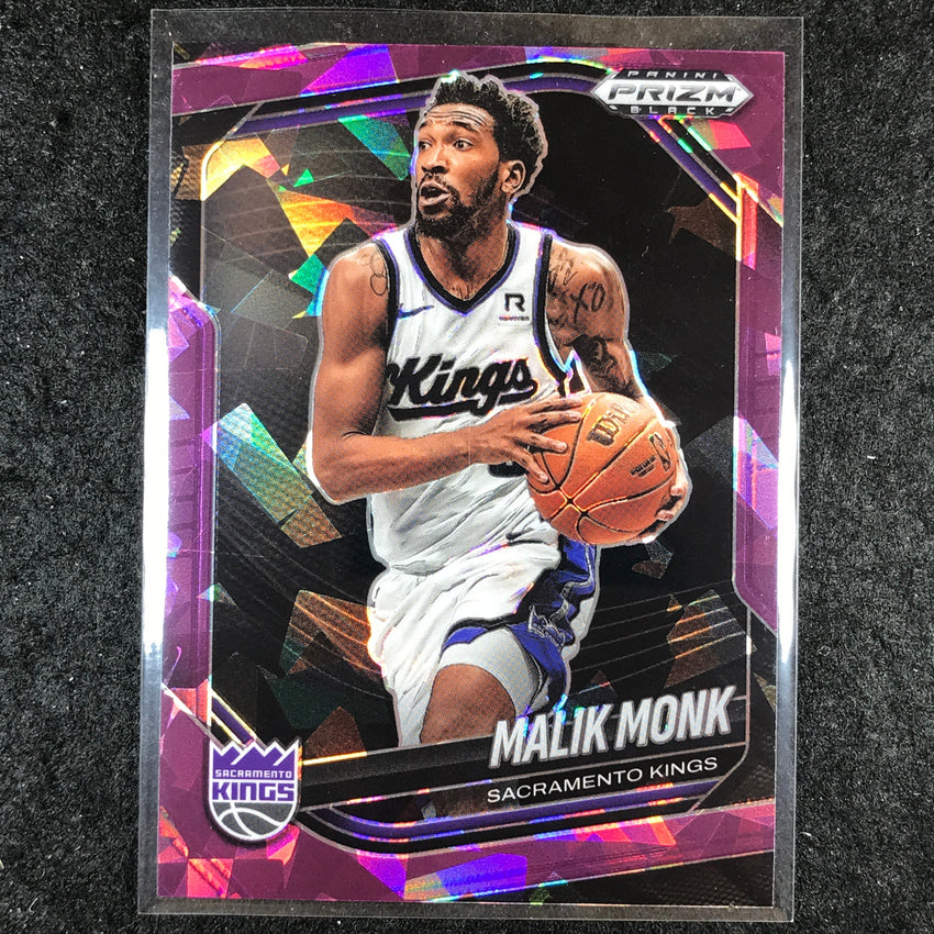 2024-25 Prizm Black MALIK MONK Base Purple Ice /149 #97