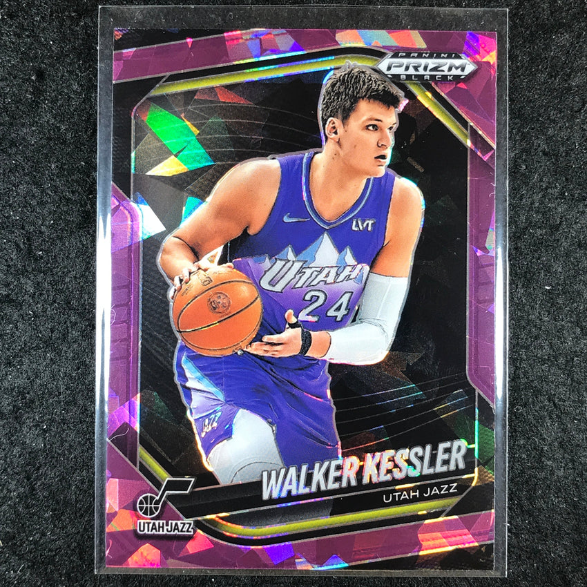 2024-25 Prizm Black WALKER KESSLER Base Purple Ice /149 #98