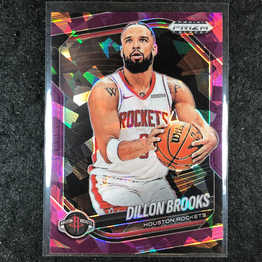 2024-25 Prizm Black DILLON BROOKS Base Purple Ice /149 #106