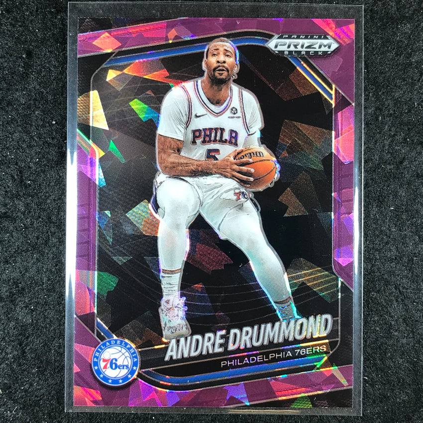 2024-25 Prizm Black ANDRE DRUMMOND Base Purple Ice /149 #114