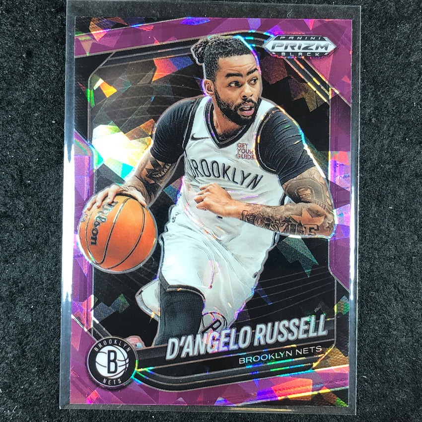 2024-25 Prizm Black D'ANGELO RUSSELL Base Purple Ice /149 #115