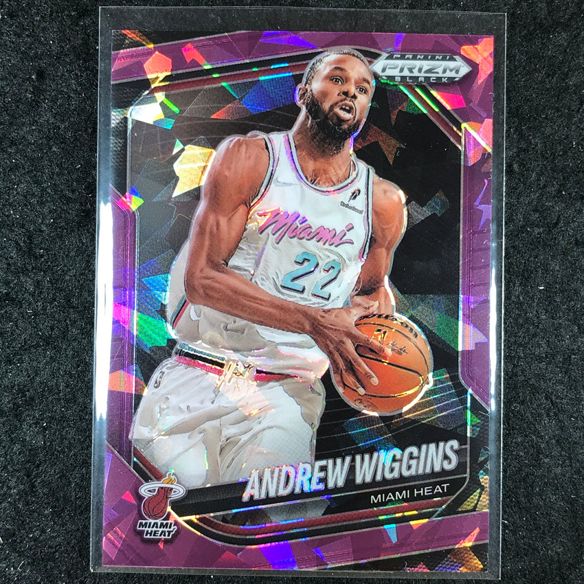 2024-25 Prizm Black ANDREW WIGGINS Base Purple Ice /149 #119