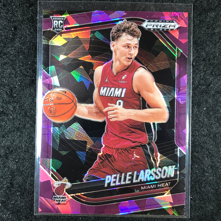 2024-25 Prizm Black PELLE LARSSON Rookie Base Purple Ice /149 #130