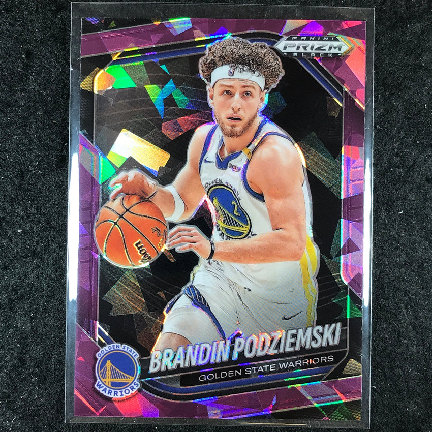 2024-25 Prizm Black BRANDIN PODZIEMSKI Base Purple Ice /149 #143
